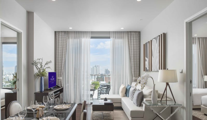 The Pillars Executive Two Bedroom Residences - Living room